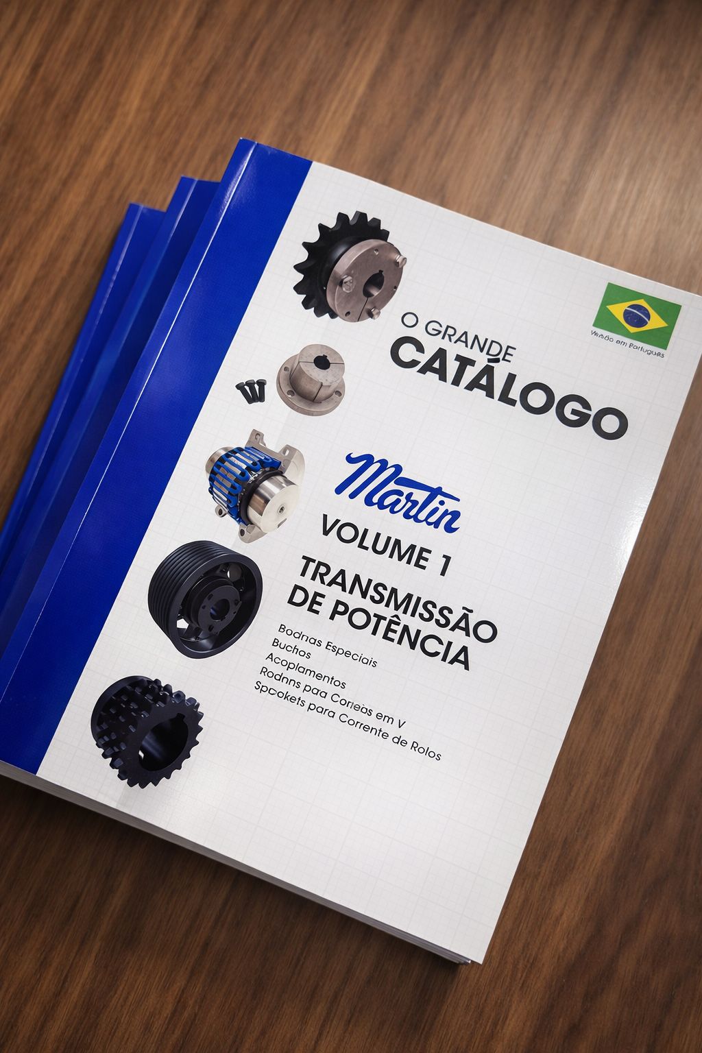 Catálogo Martin Sprocket Gear — polias, engrenagens e sprockets disponíveis na MIPPEI