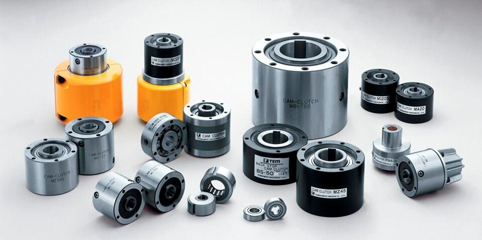 Contra-recuo e embreagem unidirecional Tsubaki CAM Clutch — proteção de acionamentos