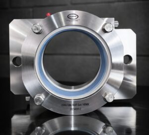 Vedação CinchSeal DWG7368 eixo 140mm aplicada em equipamento de processamento de chocolate - indústria alimentícia Mippei