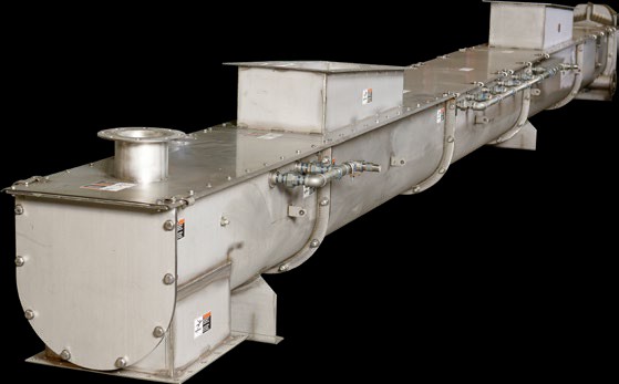 Rosca tubular Martin transportador helicoidal em tubo fechado