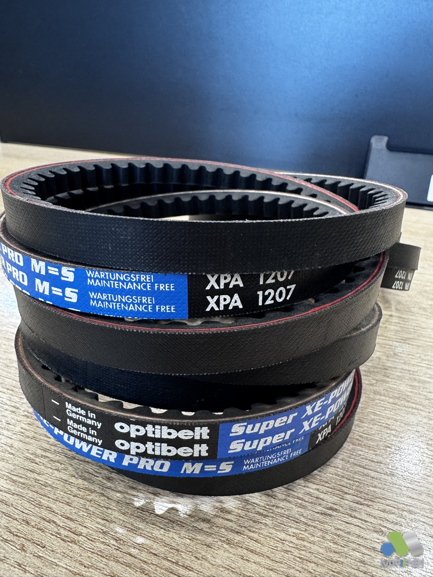 Correias Optibelt SUPER XE-POWER PRO M=S no perfil XPA 1207 — Mippei distribuidora autorizada