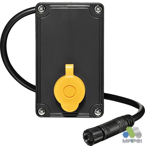 Sensor de vibração do G-LUBE VIB Detalhe do sensor de vibração do lubrificador automático G-LUBE VIB