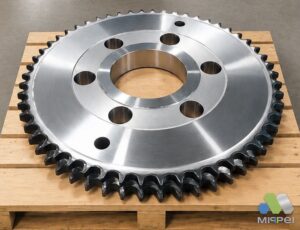 Roda dentada de grande porte Martin em fabricação — Mippei distribuidor autorizado