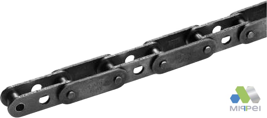 Aditamento GK-1 Tsubaki com furo central nas placas para travessa entre correntes