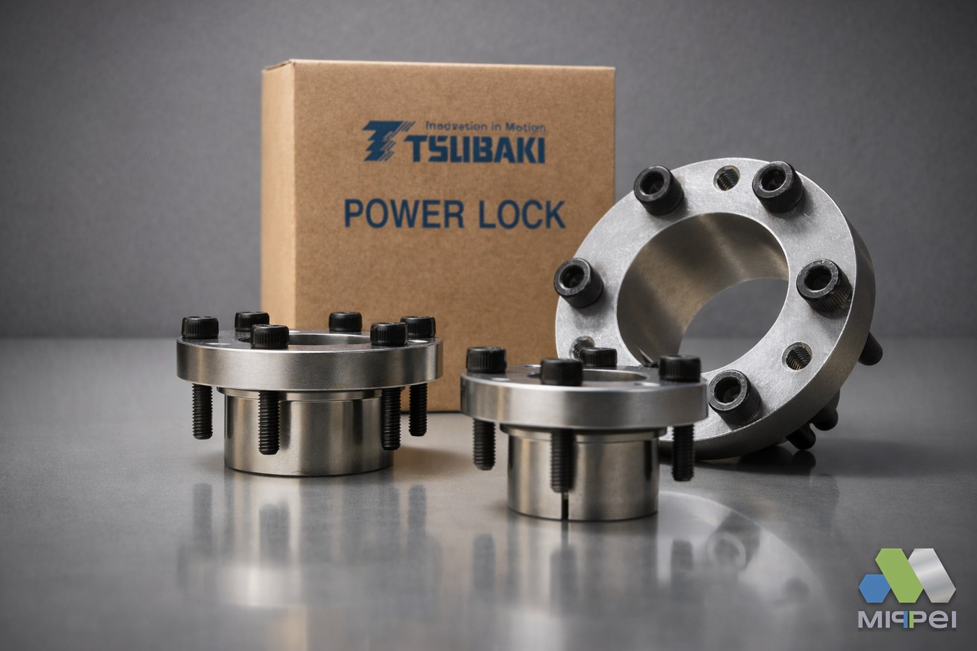 Anel de fixação Power-Lock Tsubaki para fixação de cubo no eixo — Mippei