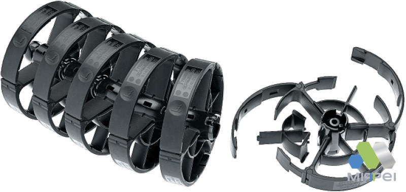 Elos do ROBOTRAX R140X com travessas basculantes e módulo divisor
