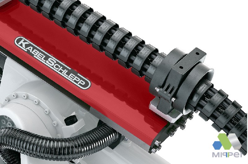 Mecanismo de retorno ativo com a unidade de retração PBU do ROBOTRAX