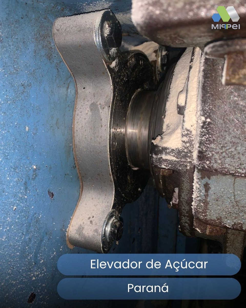 Vedação CinchSeal em elevador de açúcar no Paraná