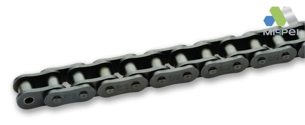 Corrente de rolos Tsubaki Heavy Duty para aplicações pesadas